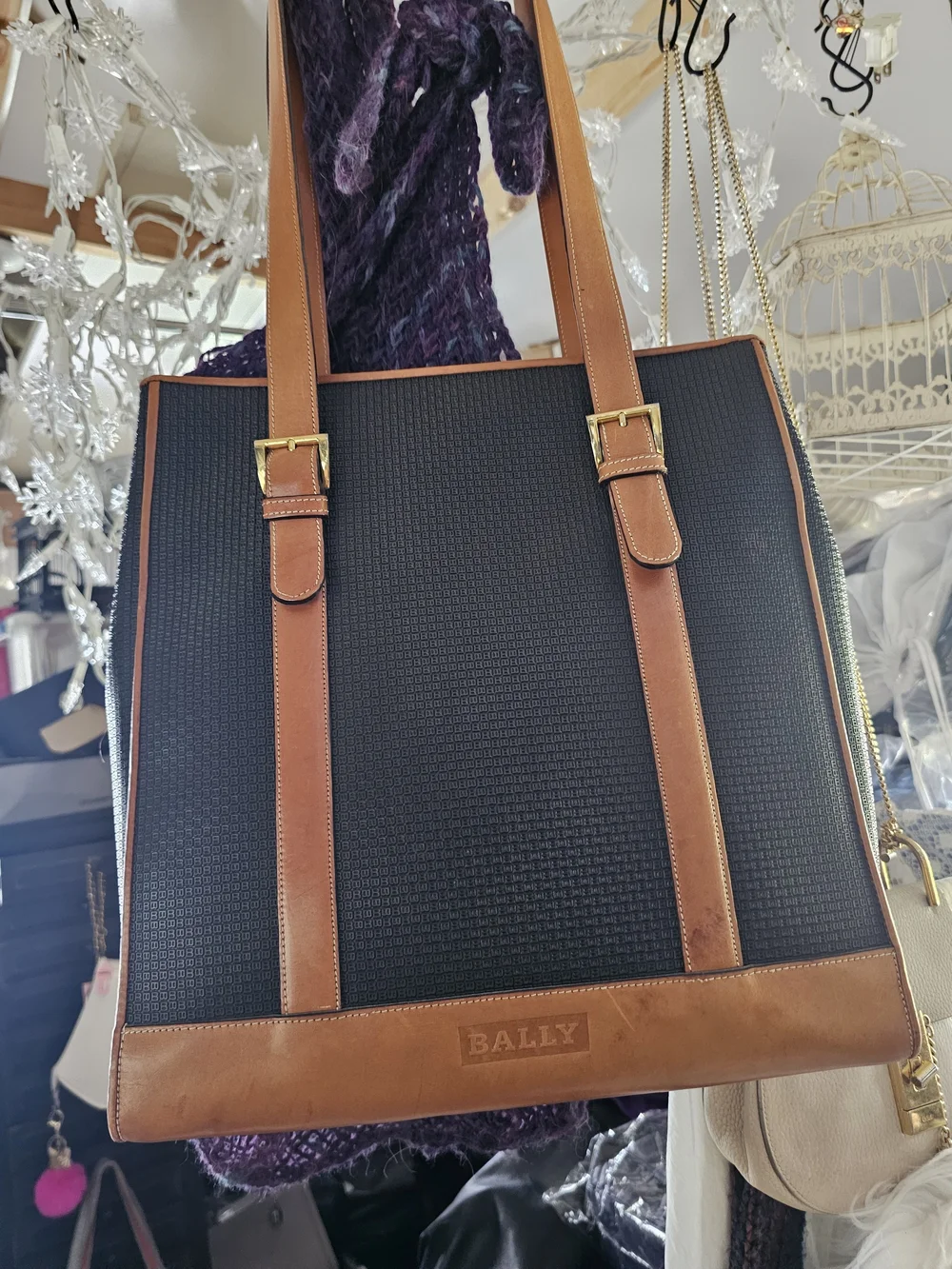 Bally vintage black